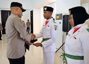 Kapolres Teluk Bintuni Lepas 70 Siswa-Siswi Purna Paskibraka 2024