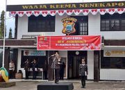 Polres Fakfak Gelar Upacara Peringatan HUT ke 79 Kemerdekaan RI