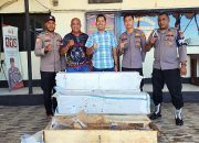 Polsek Pelabuhan Sorong Amankan Enam Peti Berisi Miras CT