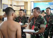 Pimpin Sidang Caba PK TNI AD, Pangdam Kasuari Komitmen Hasilkan Prajurit Berkualitas
