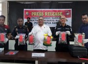 Polda Papua Barat Tangkap GD Bawa Ganja 2,8 Kg Diatas KM Labobar