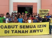 HUT AJI, Tim Paralegal Cinta Tanah Adat Awyu Boven Digoel Terima Penghargaan Tasrif Award 2024