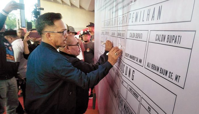 Kampanye Akbar Terbuka Paslon DAMAI Digelar di Alon-alon SP 5 pada 9 November