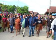 Kampanye Paslon DAMAI, Tadius Fosa Minta Warga Sumuri Tolak Politik Uang