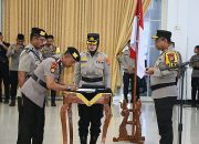 Kapolda Pimpin Sertijab Sejumlah PJU dan Pamen Polda Papua Barat