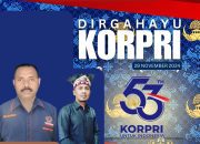 Pimpinan Dan Anggota DPRK Kabupaten Teluk Bintuni, Mengucapkan Selamat Dirgahayu Korpri Yang ke-53 Tahun