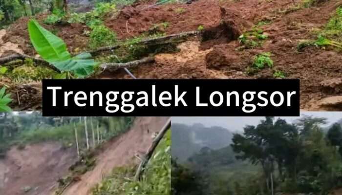 Longsor Landa Depok Trenggalek 6 Warga Hilang dan 10 Rumah Rusak