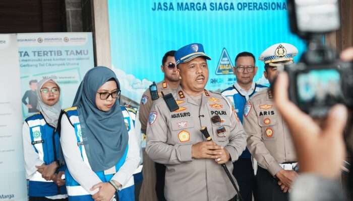 Kakorlantas Pantau Kondisi Lalin Tol Trans Jawa di Masa Long Weekend