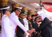 Danlantamal V Hadiri Peringatan Hari Kebangkitan Nasional di Grahadi Surabaya