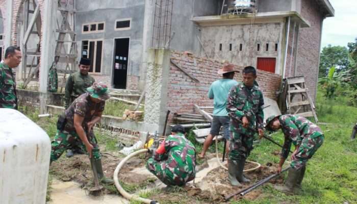 TMMD ke-124 Kodim 0320 Dumai: Sumur Bor dan MCK Hadirkan Kesejahteraan Baru bagi Warga Bukit Kapur