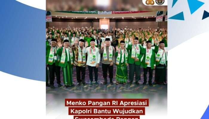 Mentri Pangan RI Apresiasi Kapolri Wujudkan Swasembada Pangan
