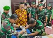 Pemeriksaan Kesehatan dan Sunatan Massal Gratis Warnai TMMD ke-124 Kodim 0817/Gresik
