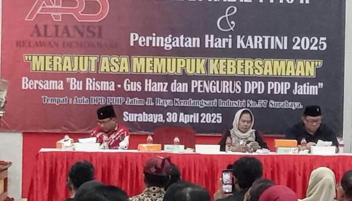 Halal Bihalal dan Peringatan Hari Kartini 2025 Relawan Demokrasi Jatim Gelar Acara Meriah Bersama Tokoh Nasional