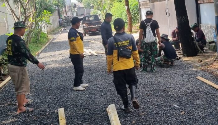  TMMD ke-124 Kodim Depok Hari ke-10: Progres Rata-rata 47–55 Persen, Penyuluhan Masih Berlanjut