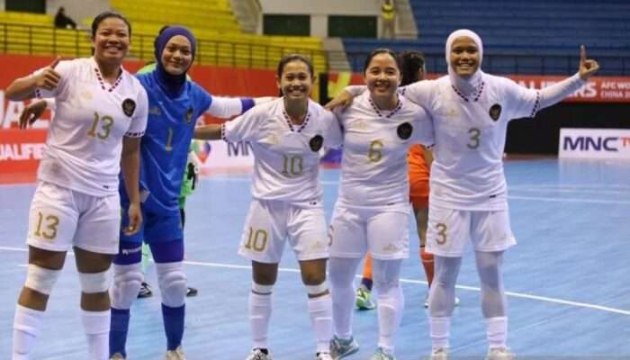 Timnas Futsal Putri Indonesia Bantai Bahrain 5-1 Lolos ke Babak Delapan Besar