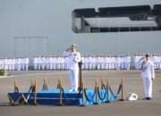 Pimpin Upacara Peringatan Hari Lahir Pancasila, Pangkoarmada II Tegaskan Kekuatan Pancasila Bagi Persatuan Indonesia