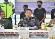 Tim SFQR Lanal Kotabaru Jadi Bukti Nyata Koarmada II Jaga Laut Bebas Rokok Ilegal dan Pelanggaran Cukai
