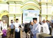 Komandan Korem 084/BJ Laksanakan Sholat Idul Adha dan Serahkan Hewan Kurban