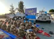 Dari Lebanon, Prajurit Petarung Pasmar 3 Laksanakan Sholat Idul Adha 1446 H /2025 M