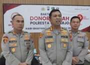 Sambut Hari Bhayangkara Ke-79, Polresta Sidoarjo Gelar Donor Darah untuk Kemanusiaan
