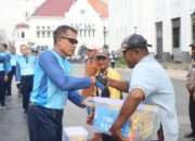 Jaga Soliditas, Koarmada II Hadir Dalam Gowes Bersama Pimpinan Kotama TNI AL Wilayah Surabaya