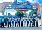 Tunjukkan Dukungan, Pasmar 3 Hadiri Pembukaan Road Race Kapolresta Cup 2025 Championship