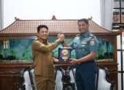 Tingkatkan Kerjasama, Danlantamal V Laksanakan Kunjungan/Courtesy Call ke Bupati Sidoarjo