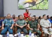 Satukan Visi Dan Misi, Komandan Pasmar 3 Ikuti Rapat Kerja Kepala Daerah se-Provinsi Papua Barat Daya