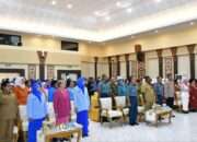 Paban Renpers Pasmar 3 Hadiri Pelantikan BKOW Provinsi Papua Barat Daya Periode 2025-2030