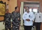 Pangkoarmada II Terima Kunjungan Silaturahmi Kakanwil Imigrasi Surabaya