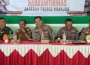 Perkuat Sinergi, Kapolres Nganjuk Gelar Silaturahmi Kamtibmas di Kecamatan Tanjunganom dan Prambon