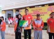 Kontingen Porprov IX Sidoarjo Gelombang II Diberangkatkan Wakil Bupati Mimik Idayana