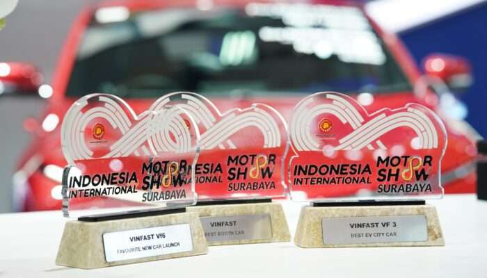 VinFast Cetak Rekor Baru di IIMS Surabaya 2025 dengan Empat Penghargaan, VF3 Dinobatkan Sebagai Best EV City Car