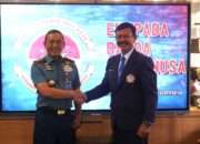 Koarmada RI Terima Kunjungan Wakil Rektor II UHT, Perkuat Sinergi Pendidikan dan Maritim