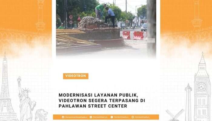 Modernisasi Layanan Publik, Videotron Segera Terpasang di Pahlawan Street Center