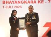 Hadiri Upacara dan Tasyakuran Hari Bhayangkara Ke-79, Mbak Wali Harapkan Sinergitas dan Soliditas Terus Terjalin