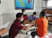 Pemeriksaan Kesehatan Rutin Warga Binaan Lapas Tegal Bekerjasama Dengan Puskesmas Tegal Barat Pastikan Kesehatan Warga Binaan