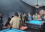 Razia Jam Malam 3 Pilar Kecamatan Gubeng Cegah Kenakalan Remaja