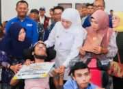 Sapa Bansos Titik ke-16 di Lamongan, Program Icon Gubernur Khofifah untuk Dongkrak Ekonomi Masyarakat Jawa Timur