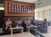 Dandim 0829/Bangkalan Terima Kunjungan Kepala BPN Bangkalan yang Baru