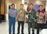 Bahas Strategi Pelestarian Sejarah TNI AL, Dankodiklatal Terima Official Call Kadisjarahal