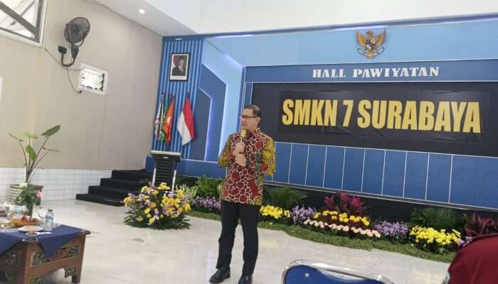 Sinergi dan Penguatan Internal SMKN 7 Surabaya oleh Kepala Dinas Pendidikan Jatim