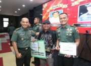 TMMD ke-124, Kodim Jember Peroleh Penghargaan dari Mabesad dan Bulog