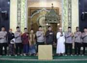 Kapolres Nganjuk Ajak Jamaah Subuh Jaga Toleransi dan Kamtibmas