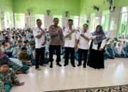 Kapolsek Sukodono Beri Edukasi Tertib Lalu Lintas dan Bijak Bermedia Sosial kepada Pelajar SMPN 1 Sukodono