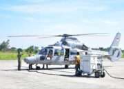 Heli Panther Wing Udara 2 Laksanakan Evakuasi Medis di KRI dr. Wahidin Sudirohusodo