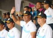 Danlantamal V Hadiri Pekan Olah Raga TNI AL Wilayah Timur Tahun 2025
