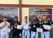 Karateka Puspenerbal Raih Lima Medali di Open Tournament Piala Danrem 082/CPYJ 2025