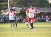 Fun Football Bupati Sidoarjo dan Dandim 0816 Sidoarjo Kompak Lawan Kades se Kecamatan Sukodono