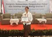 Dekan FKG UHT Dikukuhkan sebagai Pakar Biologi Oral dalam Kongres Nasional di Padang